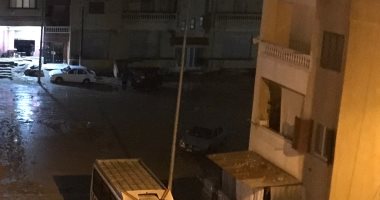 هطول أمطار على ساحل العريش.. ومحافظة شمال سيناء ترفع درجة الاستعداد.. صور
