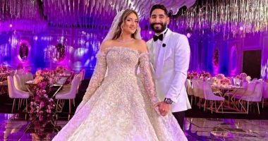 نجوم الرياضة فى حفل زفاف شاهندة عصام الحضرى.. صور 