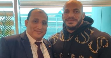 "بيج رامى" يصل القاهرة بعد حصوله على المركز الخامس فى مستر أولمبيا 