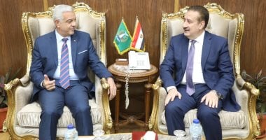 محافظ المنوفية يستقبل رئيس الجامعة لبحث أوجه التعاون المشترك