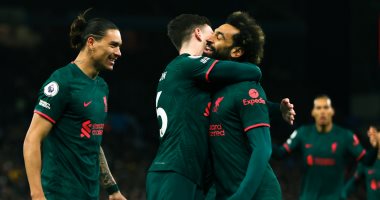 محمد صلاح يصنع ويسجل في فوز ليفربول على أستون فيلا بالدوري الإنجليزي