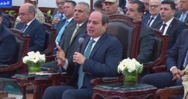 الرئيس السيسي: والله العظيم أنا صادق معاكم.. والناس عايزة تعرف وتطمئن