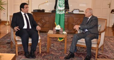 أبو الغيط يستقبل محمد المنفى رئيس المجلس الرئاسى الليبى