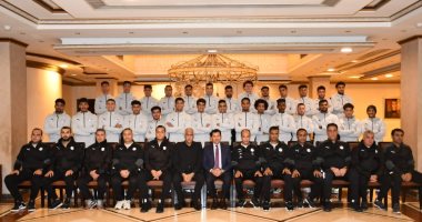 وزير الرياضة يلتقي لاعبي منتخب مصر للشباب تحت 20 سنة