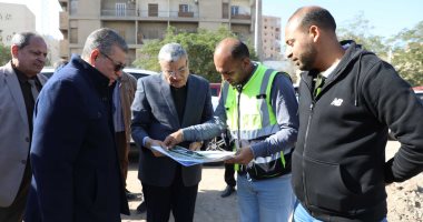 محافظ المنيا يتفقد الأعمال الإنشائية بمستشفى أبو قرقاص المركزى