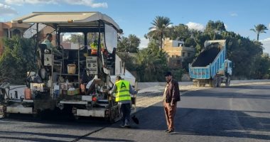 الجيزة تواصل أعمال تطوير ورصف شوارع التربية والتعليم والمسابك والمنصورية