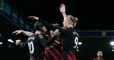 مانشستر سيتي يهزم ليدز يونايتد 3-1 فى ليلة تألق هالاند بالدوري الإنجليزي