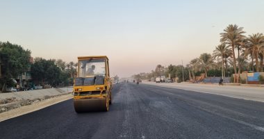 محافظ الجيزة يتفقد سير العمل بمشروع تطوير طريق المنصورية بطول 7 كم
