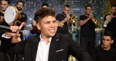 عمر كمال وهدى ضيفا عمرو الليثى فى سهرة رأس السنة