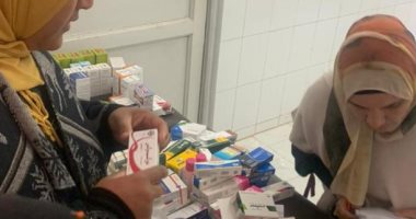 الكشف على 229 حالة فى قافلة طبية بقرية "الرمالى" بالمنوفية ‏‎ضمن حياة كريمة