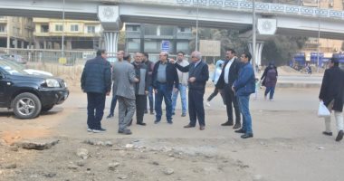 محافظ الجيزة يتفقد مشروع توسعات محور 26 يوليو بشارع أحمد عرابى