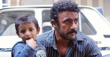 أحمد العوضى فى صورة من كواليس مسلسل "ضرب نار".. جابر الكوماندا