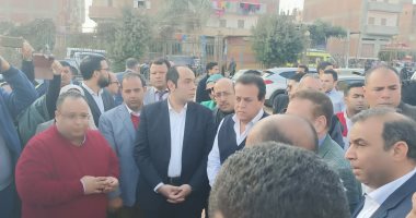 وزير الصحة يتفقد موقع إنشاء مركز متكامل لعلاج الأورام فى منوف 