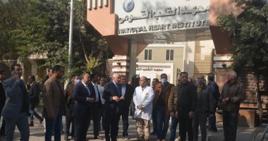 محافظ الجيزة يوجه بتوفير أماكن لانتظار أهالى المرضى بمعهد القلب فى العجوزة