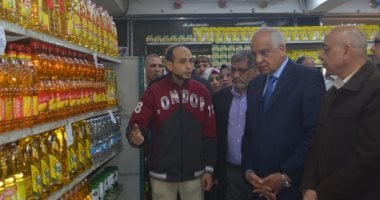 محافظ الجيزة يشدد على متابعة التزام المحال والمجمعات بوضع قوائم أسعار السلع 