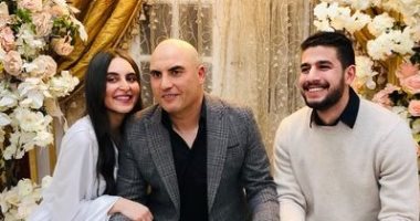 تامر عبد الحميد "دونجا الزمالك" يحتفل بخطبة ابنته.. صور