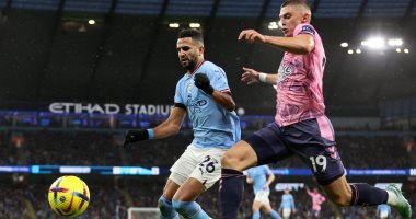 إيفرتون يفرض التعادل على مانشستر سيتي فى الدوري الإنجليزي.. فيديو 