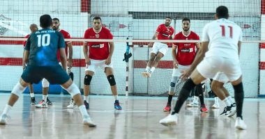 الأهلى يهزم الزمالك فى المرحلة الثانية بدورى رجال الطائرة