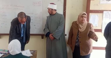 رئيس أزهر الإسكندرية يتفقد اللجان بأول أيام امتحانات الثانوية