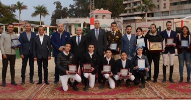 القوات المسلحة تنظم بطولة الجمهورية لقفز الموانع بنادى فروسية القوات المسلحة