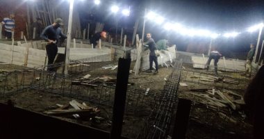 إزالة حالات تعد على أرض زراعية بقرى مطوبس والحامول