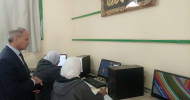 وكيل تعليم كفر الشيخ يتفقد ويتابع امتحانات العملي بمدارس التعليم الفني