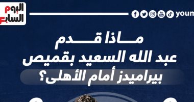 ماذا قدم عبد الله السعيد أمام الأهلى قبل اللقاء العاشر؟.. إنفو جراف