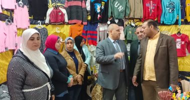 محافظ كفر الشيخ يشيد بالمشاركة المجتمعية لإقامة معرض حياة كريمة بمدرسة بدسوق 