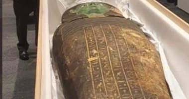 مصر تتسلم بعد قليل تابوتا أثريا بمقر الخارجية بعد استرداده من الولايات المتحدة