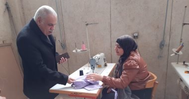 القوى العاملة: تدريب الشباب على مهنتى التبريد والتكييف والتفصيل بالدقهلية
