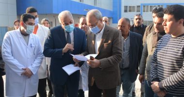 محافظ القليوبية: الانتهاء من الأعمال الإنشائية بمستشفى القناطر الخيرية.. صور