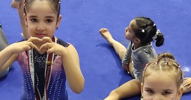 حصول أول توأم على المركز الأول على مستوى الجمهورية تحت 6 سنوات بذهبية الجمهورية في لعبة الجمباز