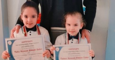 محافظ كفر الشيخ يهنئ أول توأم على مستوى الجمهورية تحت 6 سنوات تحصل على ذهبية الجمباز
