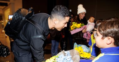 النصر يكشف كواليس استقبال كريستيانو رونالدو فور وصوله إلى السعودية.. صور