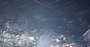 نشوب حريق بمجمع خردة وسقوط بلكونة منزل بمطوبس كفر الشيخ