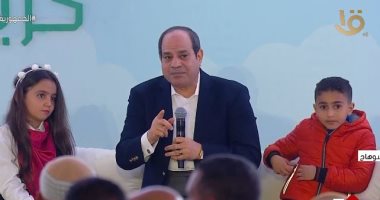 الرئيس السيسي: الصعايدة جدعان بجد وأهل عزة وشهامة ومروءة