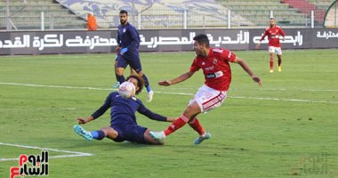 30 دقيقة.. هجوم متبادل.. وإنبى يفرض التعادل السلبى على الأهلى