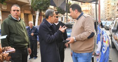 محافظ الغربية يتفقد محيط الكنائس بطنطا استعدادا لاحتفالات عيد الميلاد