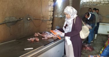 ضبط 6 أطنان لحوم ودواجن غير صالحة للاستهلاك الآدمى بأسوان