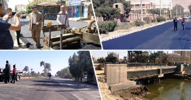 جهود الدولة فى تطوير الطرق فى سوهاج بتكلفة 5.791 مليار جنيه.. محاور عملاقة على النيل تربط الشرق بالغرب ومحافظات الصعيد ببعضها.. والطرق الممهدة والكبارى وصلت القرى والنجوع وحافظت على أرواح المواطنين من الحوادث