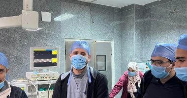 فريق جراحى ببنها الجامعى يستخرج "حبة لب" من القصبة الهوائية لطفل عمره عام و7 أشهر