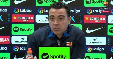 أتلتيكو مدريد ضد برشلونة.. تشافي: نخوض مباراة معقدة 