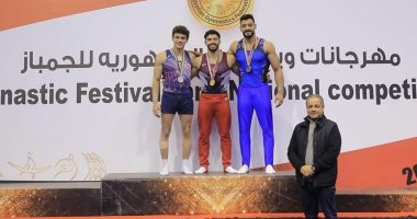 عمر المصري من جامعة الإسكندرية يحصد المركز الأول في بطولة الجمهورية للجمباز