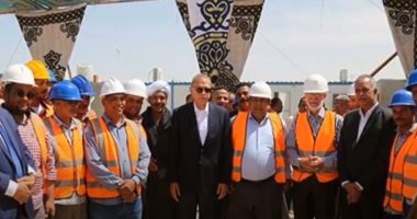تدشين محطة معالجة الأشراف البحرية بقنا لخدمة 150 ألف مواطن.. صور
