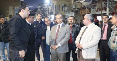 نائب محافظ المنيا يتفقد موقع انهيار جزئى لمنزل بحى وسط دون حدوث إصابات