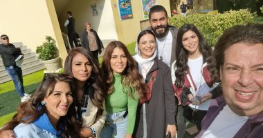 هبة عبد الغنى تنشر كواليس آخر يوم تصوير من مسلسل "حكايات الماميز"