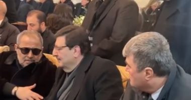 وزير الإعلام السورى بطرس الحلاق يعزى جورج وسوف فى كفرون