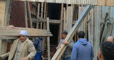 حملة موسعة بقرى مركز دمياط لإزالة الإشغالات والتعديات 