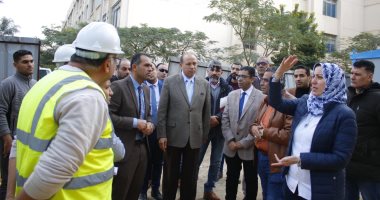 رئيس جامعة المنصورة يتفقد عددا من المنشآت التعليمية الجديدة‎‎.. صور