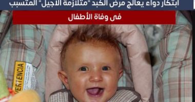 ابتكار دواء يعالج "متلازمة ألاجيل" المتسببة فى وفاة آلاف الأطفال سنويا.. فيديو